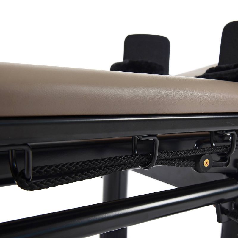 AeroPilates 651 Pilates Machine with Stand and Rebounder - Black