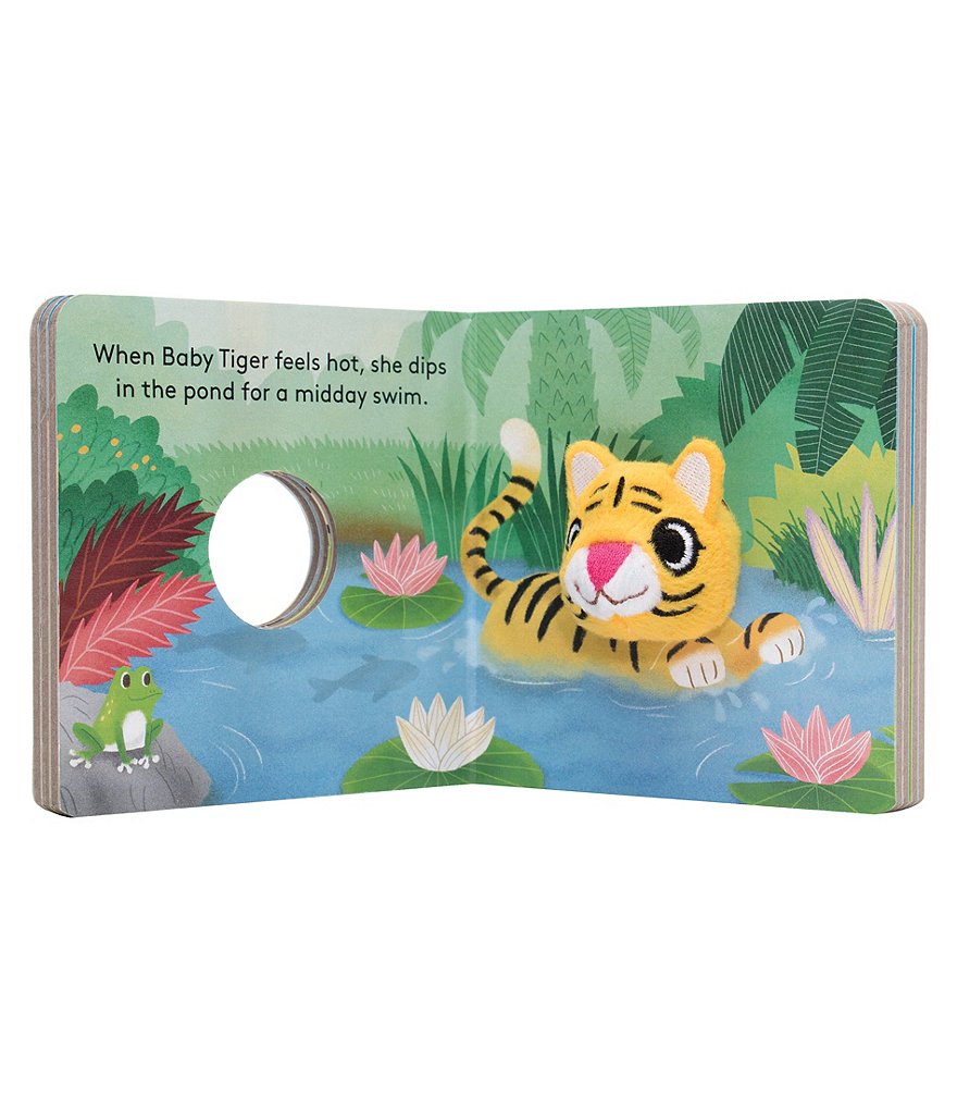 Chronicle Books Baby Tiger Finger Puppet Book