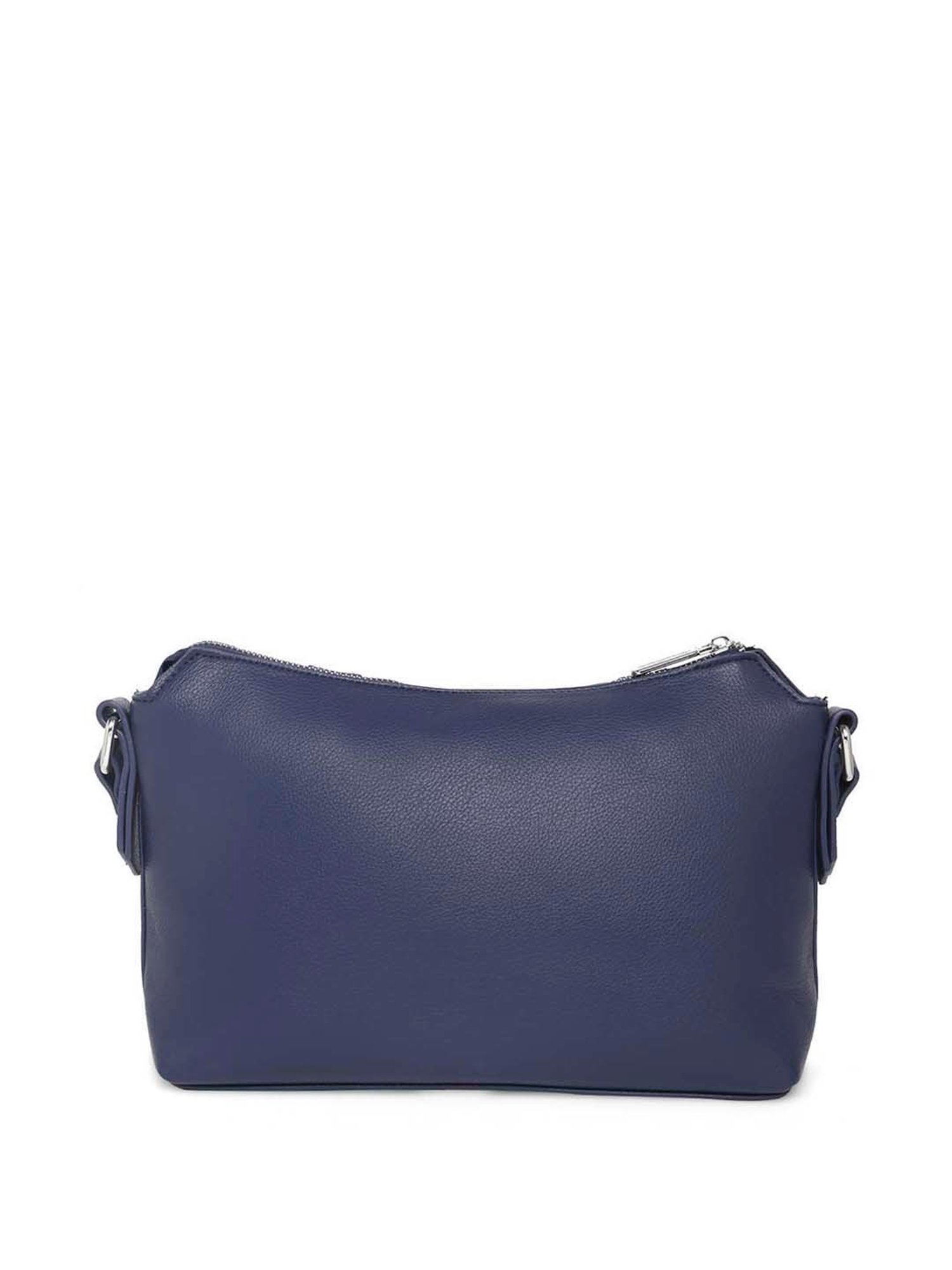 Marina Galanti Navy Solid Medium Sling Handbag