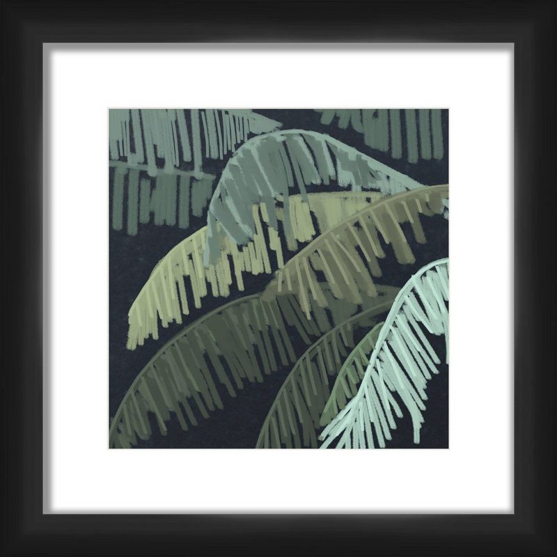 13" x 15" Matted to 2" Crossing Colors Picture Framed Black - PTM Images