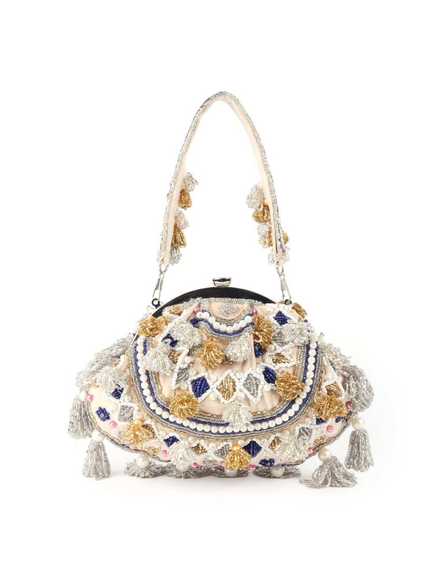 Odette Multicolor Embroidered Handbag