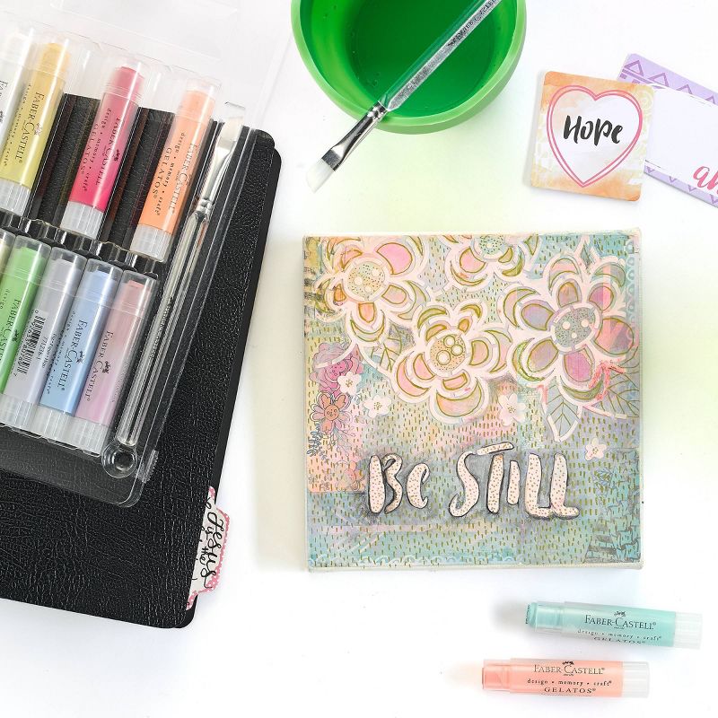 Faber-Castell 15pc Gelatos Pastels