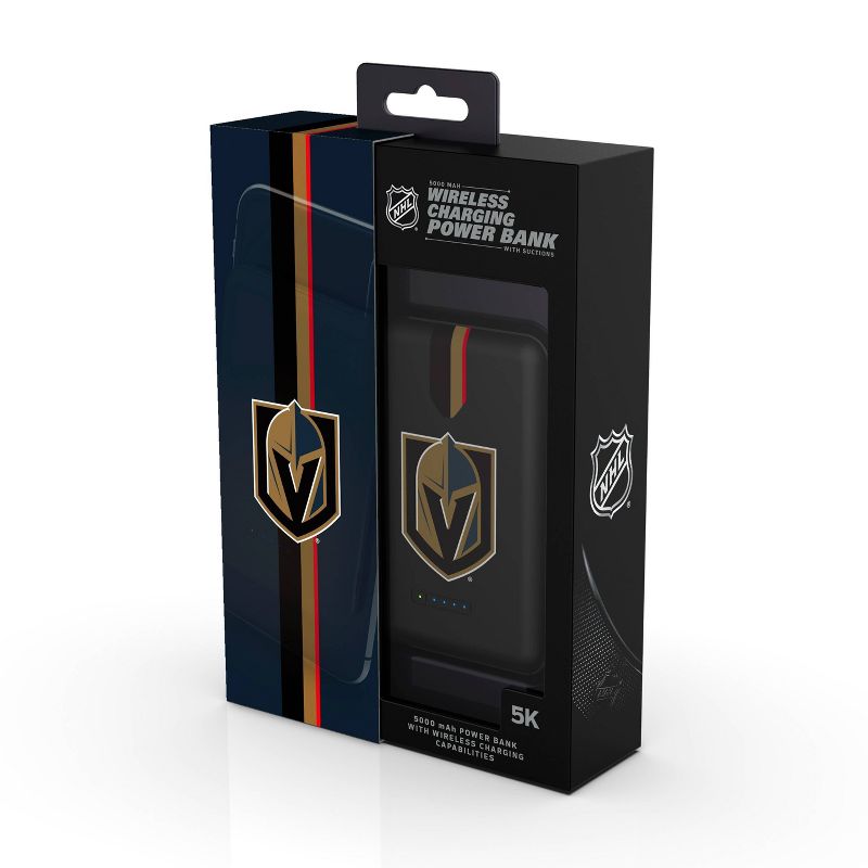 NHL Vegas Golden Knights Wireless Charging Power Bank
