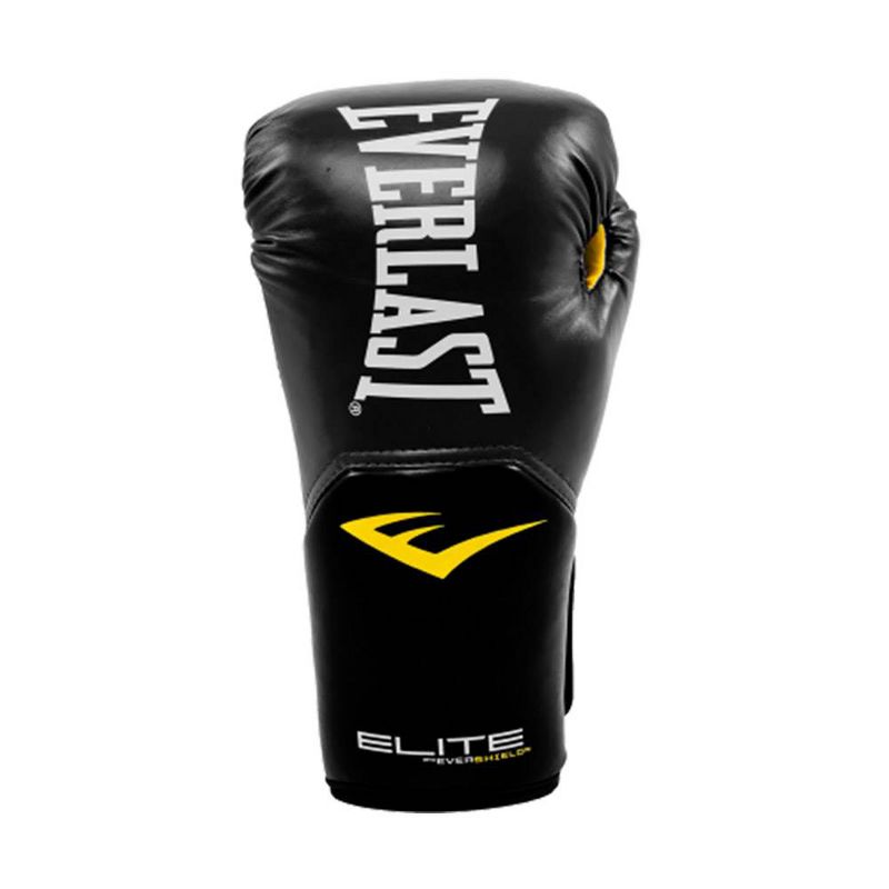 Everlast Pro Style Elite Exercise Workout Training Boxing Gloves for Sparring, Heavy Bag and Mitt Work, Size 9 Ounces, Black