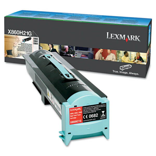 Lexmark X860H21G High-Yield Toner 35 000 Page Yield Black