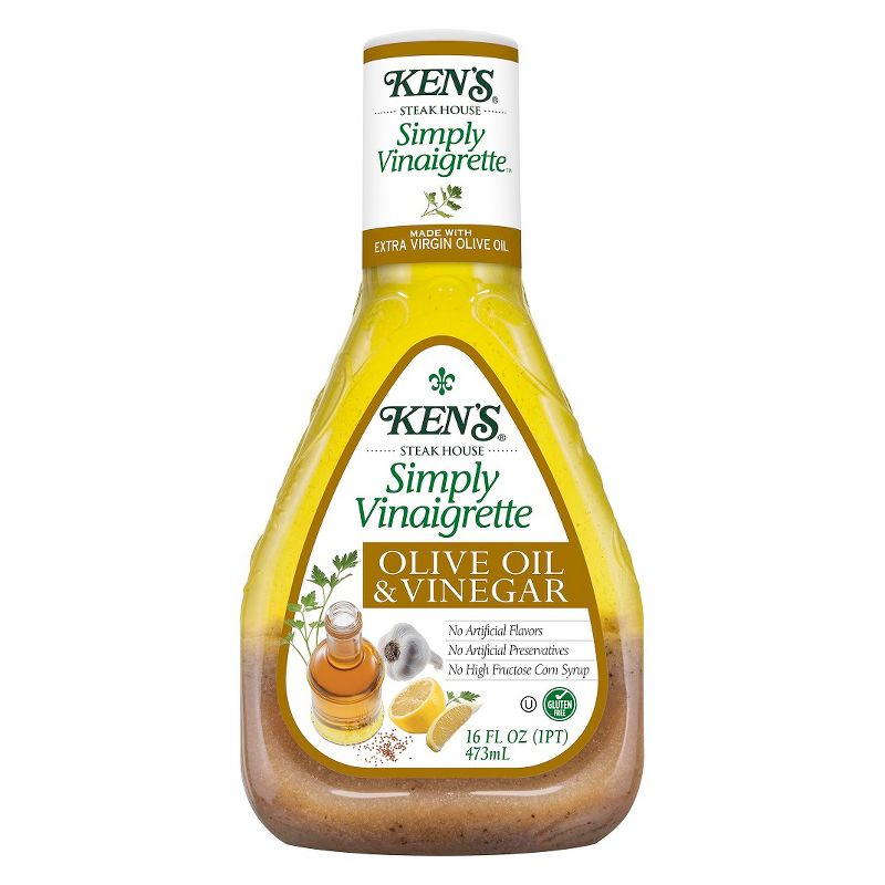 Ken's Simply Vinaigrette Olive Oil & Vinegar Dressing - 16fl oz