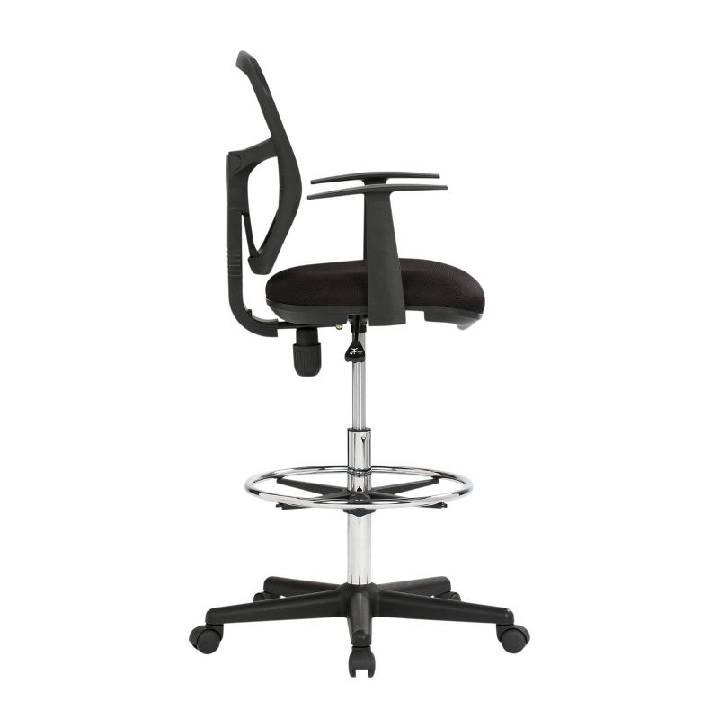 Riviera Drafting Chair - Black