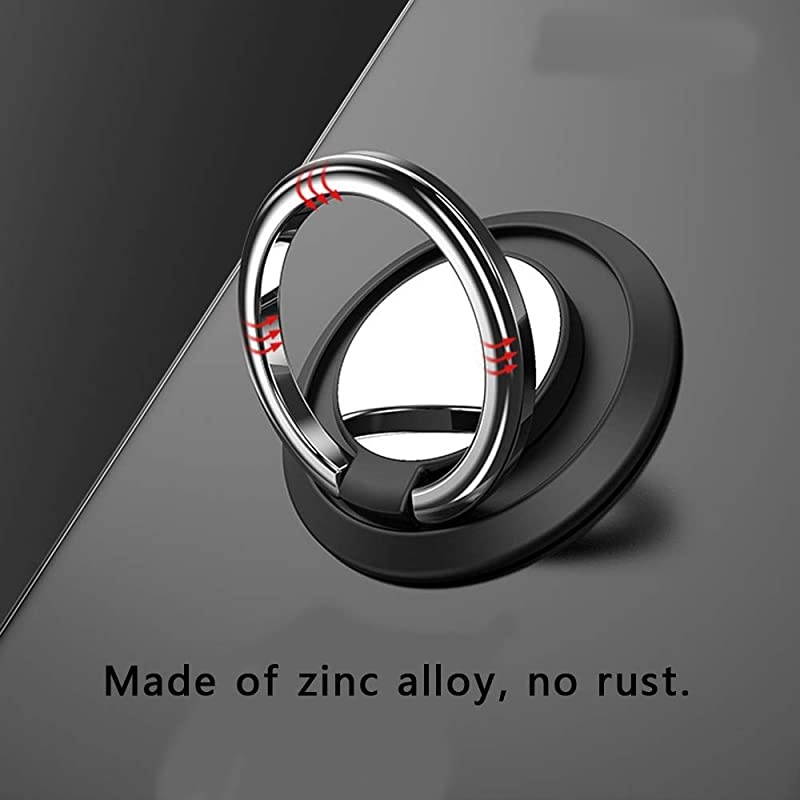 Pack Finger Ring Stand Phone Ring Holder Universal Phone Ring Stand Cell Phone Finger Stand Fit Well with Magnetic Phone Mount Holder 360&deg; Rotation Compatible with Almost All Phones Blue