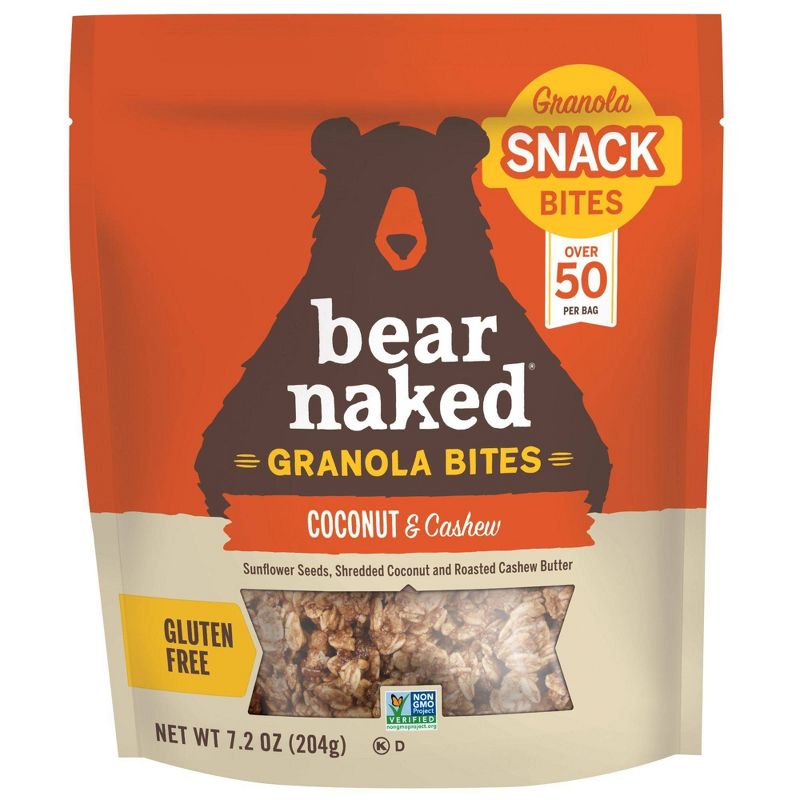 Bear Naked Granola Bites Coconut & Cashew - 7.2oz