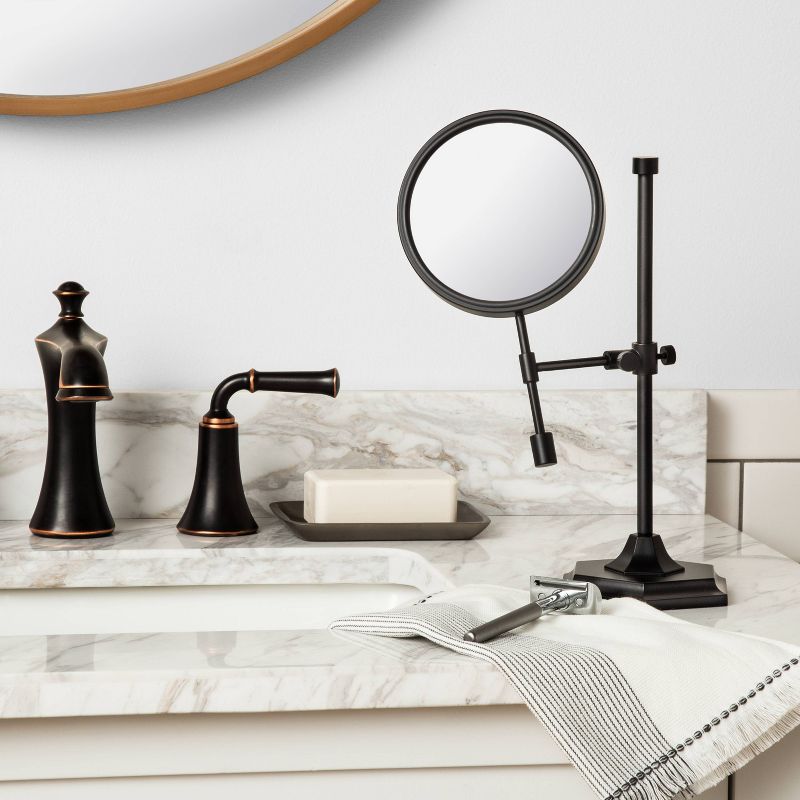 Bath Vanity Mirror Black - Hearth & Hand™ with Magnolia