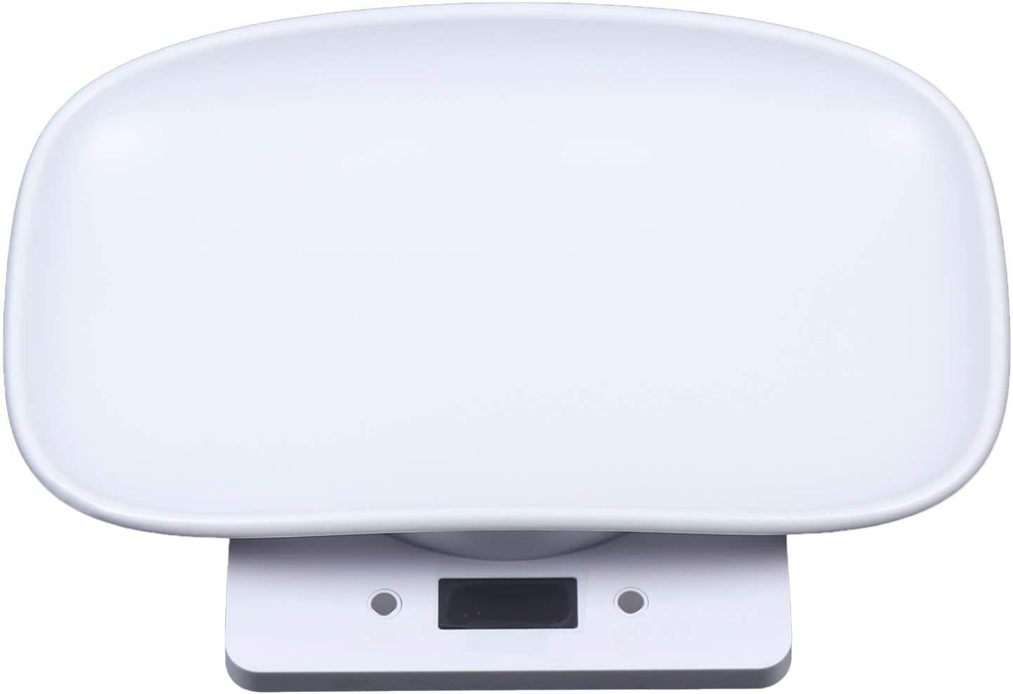 LOYALHEARTDY   3A Battery Electric White Mail Parcel Scale, Load 10kg, Suitable for Weighing Pets, Baby Parcels