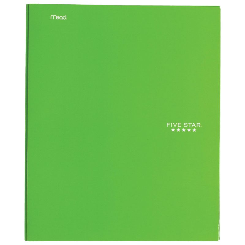 Five Star Paper Portfolio Pocket and Prong Random Color - Mead