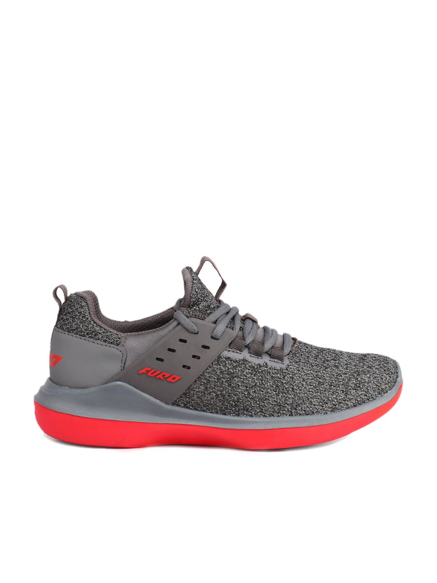 Furo by Red Chief Men's Dark Grey Running Shoes