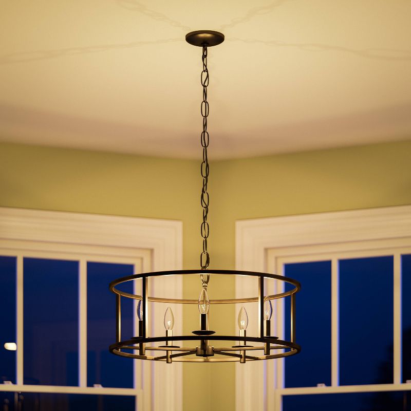 Kenroy Home Arlen 5 Light Chandelier Ceiling Lights