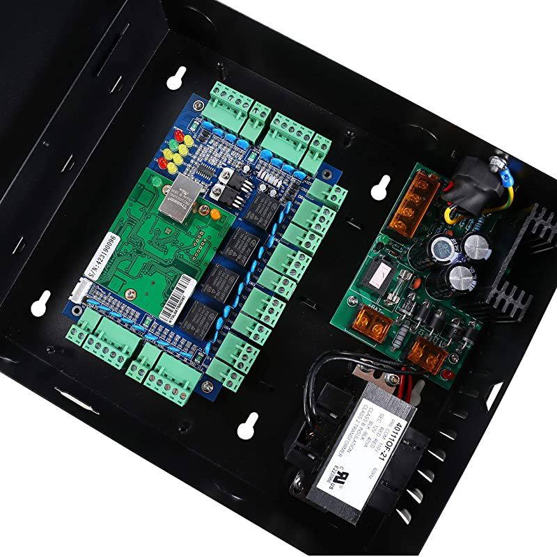 Power Supply Box Input AC110V Output 12VDC including Wiegand 26-40 bit Access Control Board - Transformer with UL-Recognized