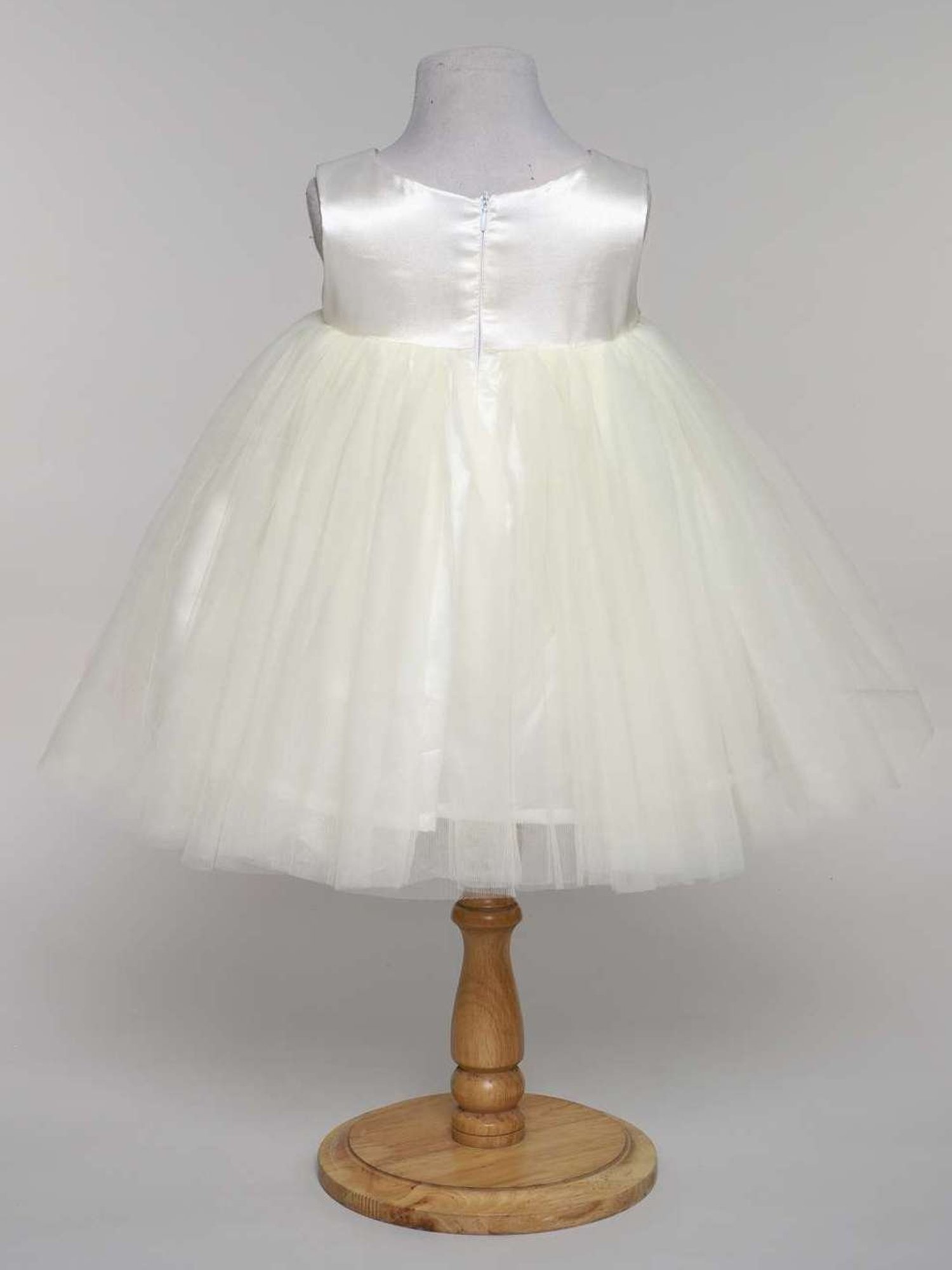 Pink Chick Kids Navy Solid Party Gowns