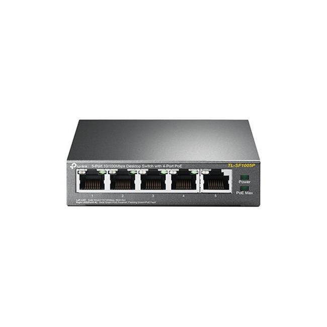 TP-LINK USA CORPORATION TL-SF1005P 5-PORT DESKTOP SWITCH WITH 4-PORT POE