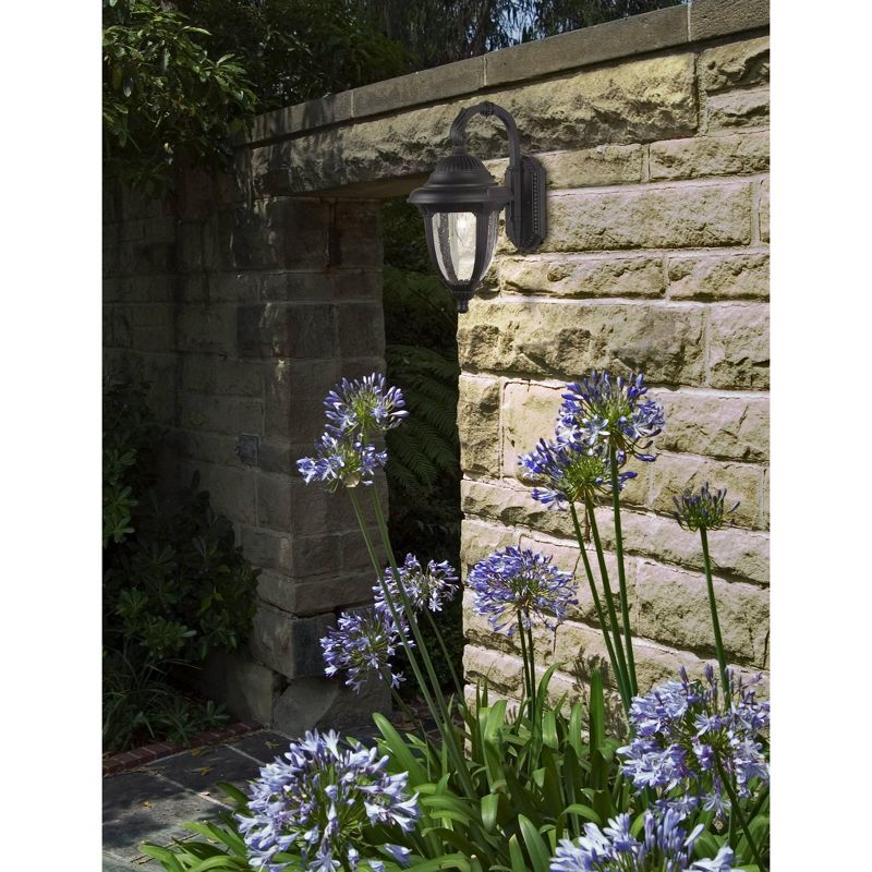 Outdoor LED Wall/Pillar Light Yellow/White - Techko Maid