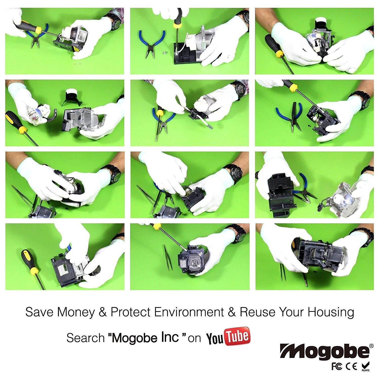 For LMP-C162 Compatible Projector Lamp with Housing for SONY VPL-CS20 VPL-CS20A VPL-CX20 VPL-CX20A VPL-ES3 VPL-EX3 VPL-ES4 VPL-EX4 by Mogobe