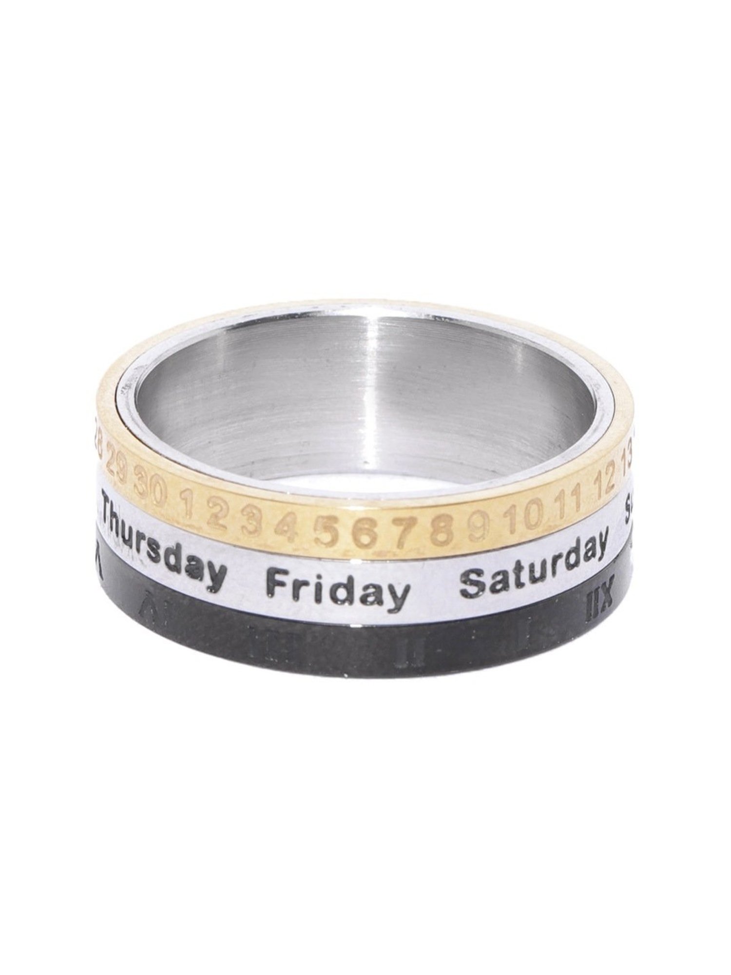 Sohi Silver-Plated Statement Ring