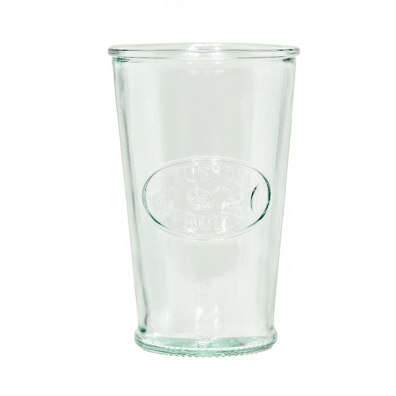 Amici Home Italian Recycled Green Juice Glass, 11oz, Set of 6