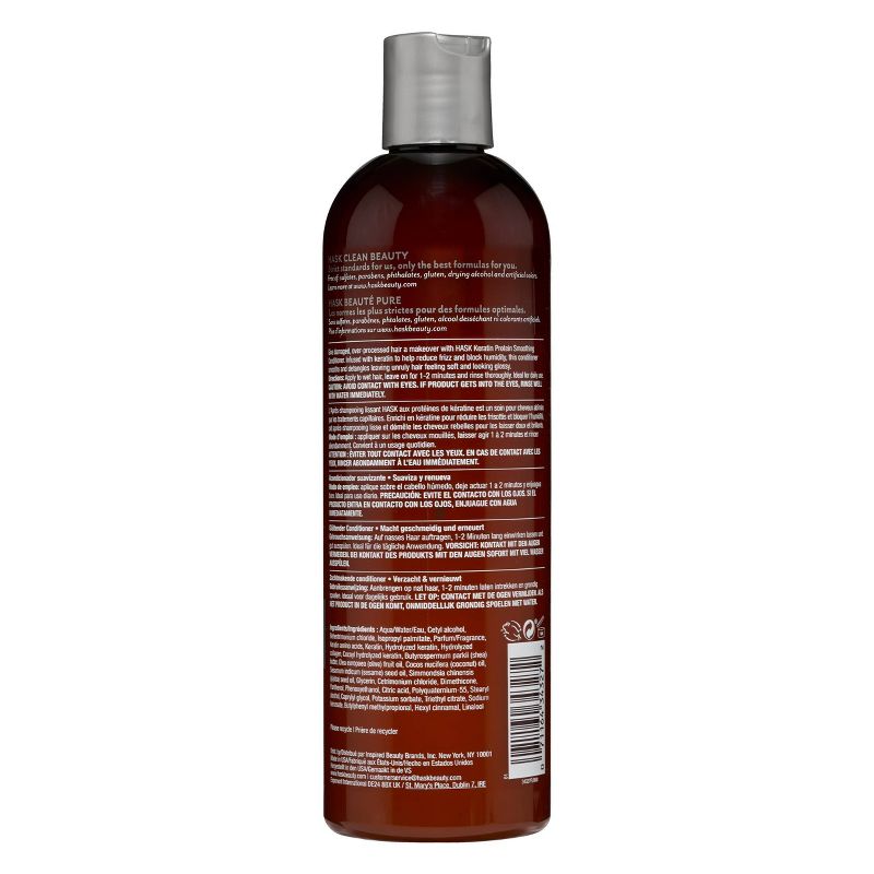 Hask Keratin Protein Smoothing Conditioner - 12 fl oz