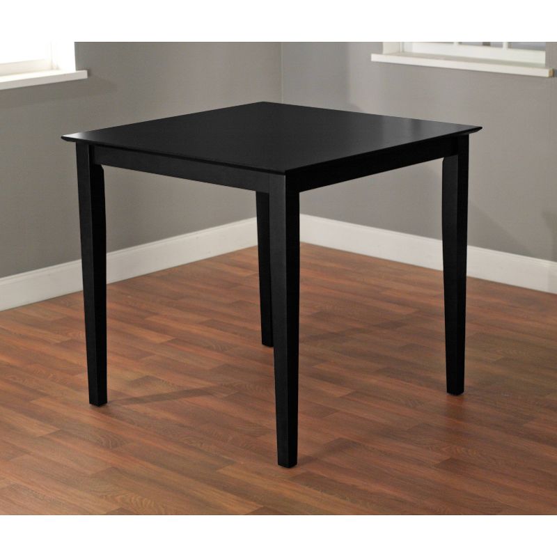Counter Height Table Wood/Black - Buylateral