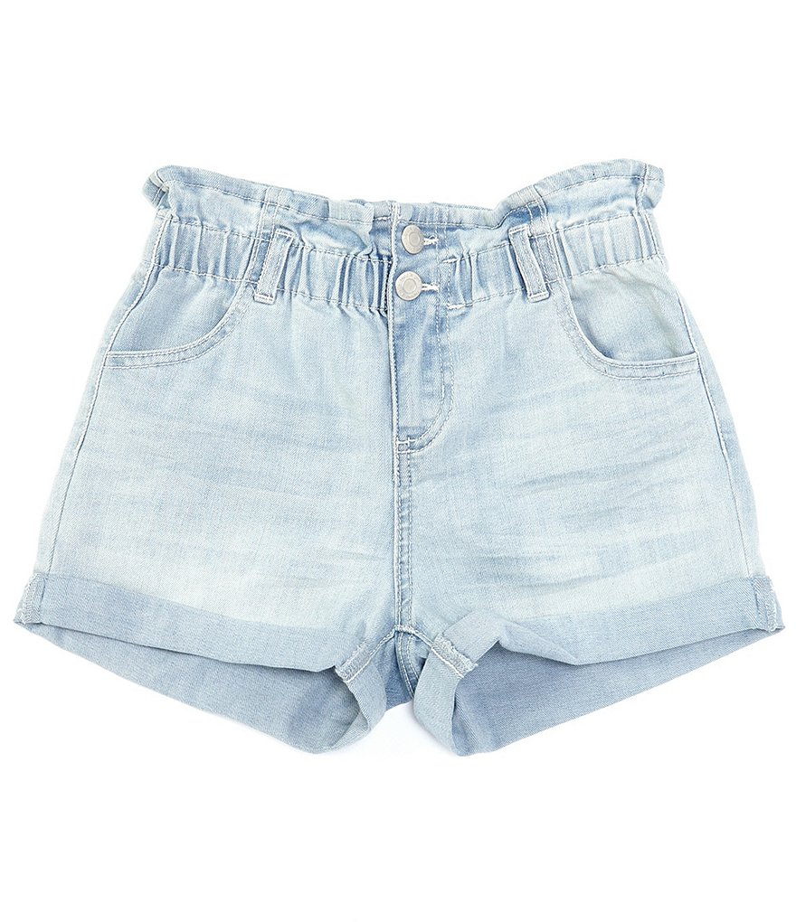 Hippie Girl Big Girls 7-16 Paperbag-Waist Short