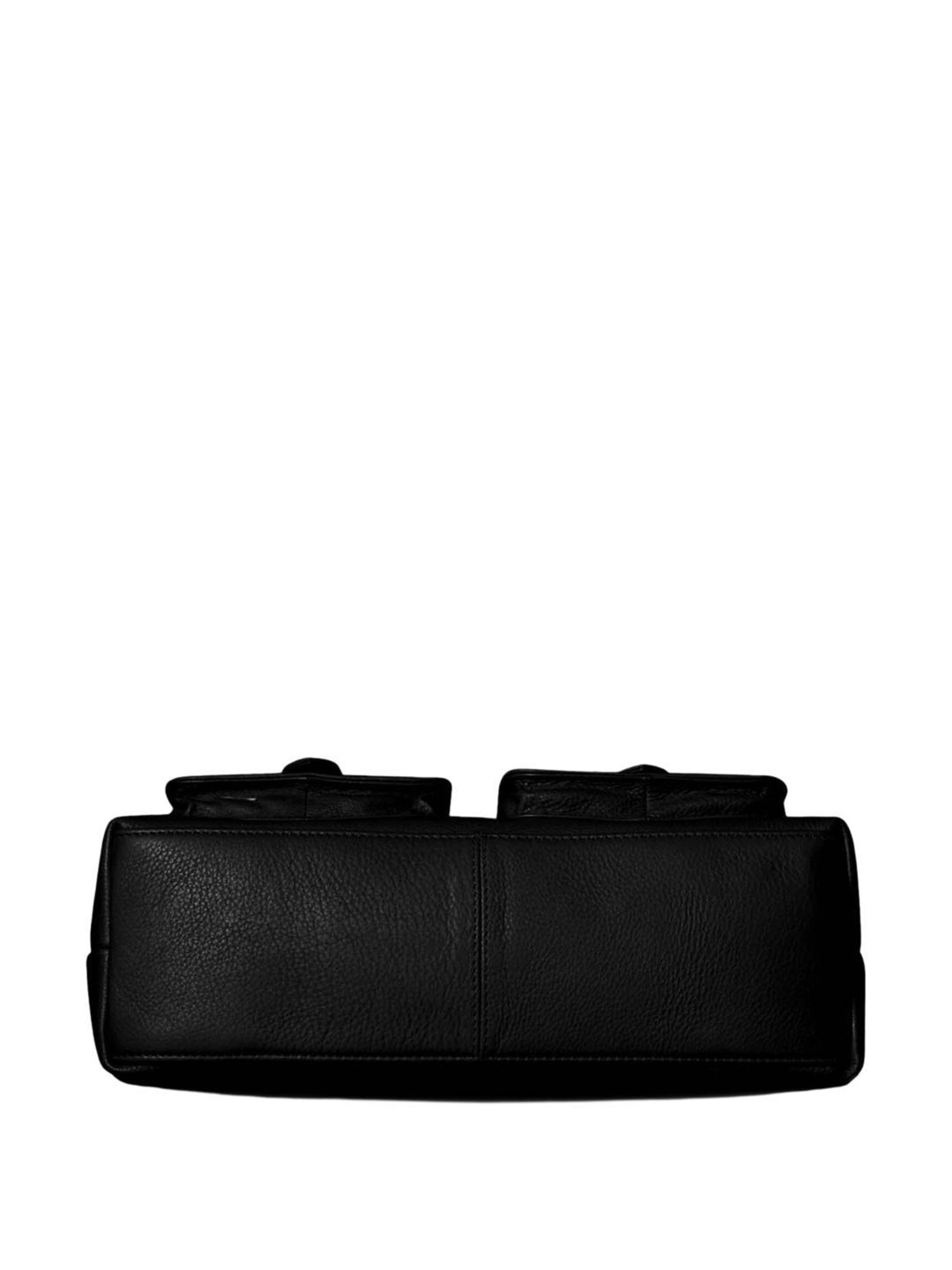 Tortoise Go Everywhere Jayna Black Solid Medium Cross Body Bag