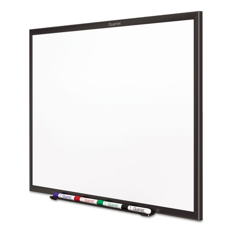 Quartet Classic Melamine Dry Erase Board 48 x 36 White Surface Black Frame S534B