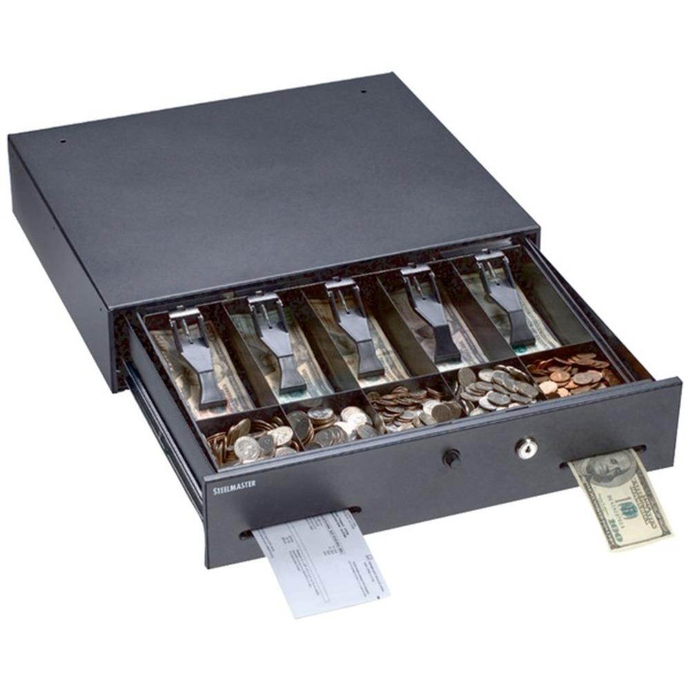 MCD 1060 MANUAL CASH DRAWER W/TRAY & COVER W/FLAT KEY LOCK