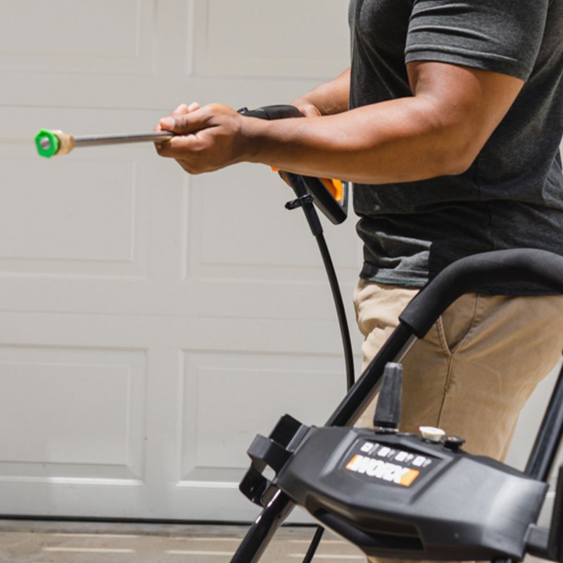 Worx WG604  13Amp, 2240 MAX psi / 1.93 MAX gpm Electric Pressure Washer with Rolling Cart