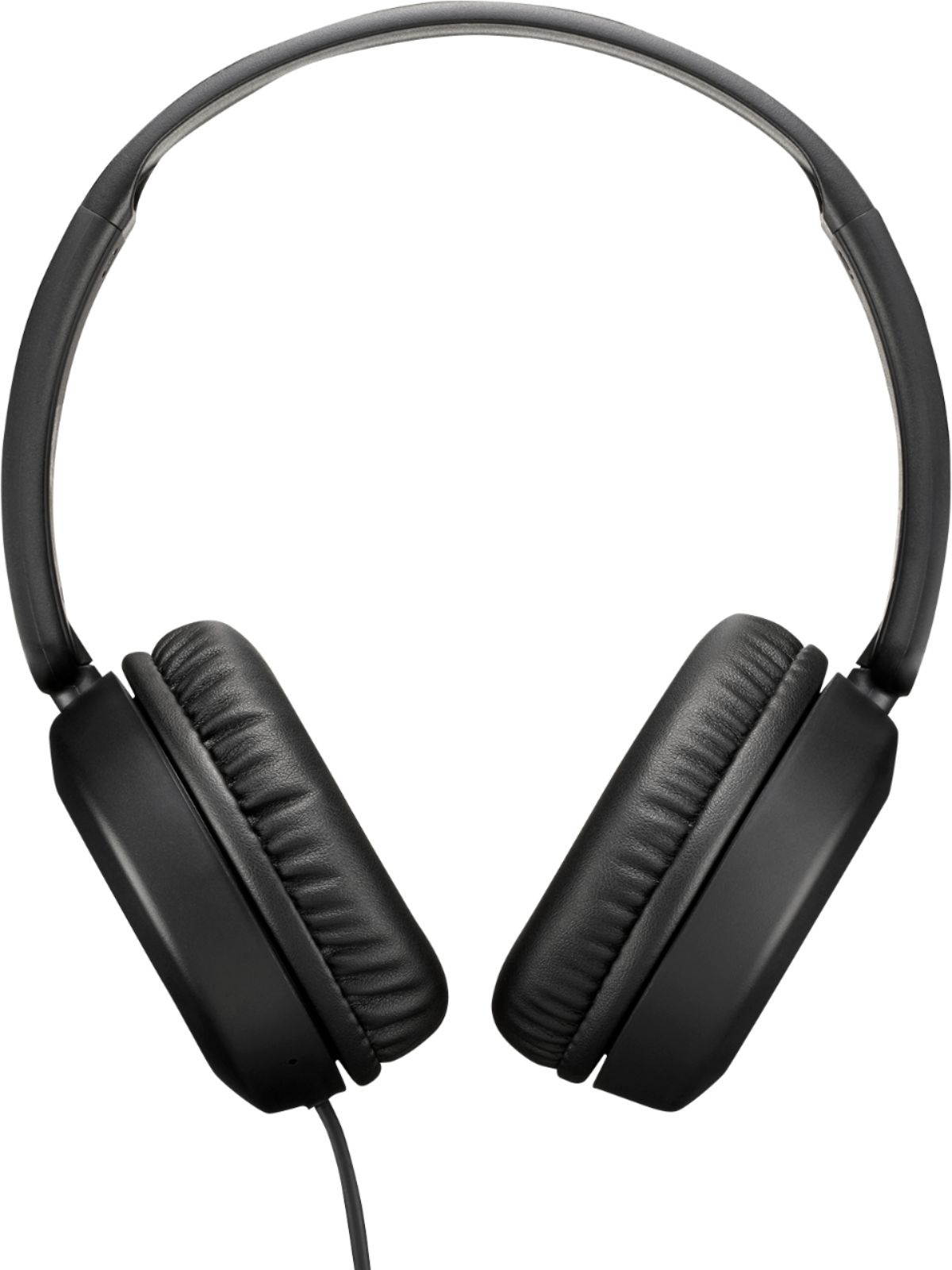 JVC - Powerful Sound On Ear Headphones - Black (HAS31MB)