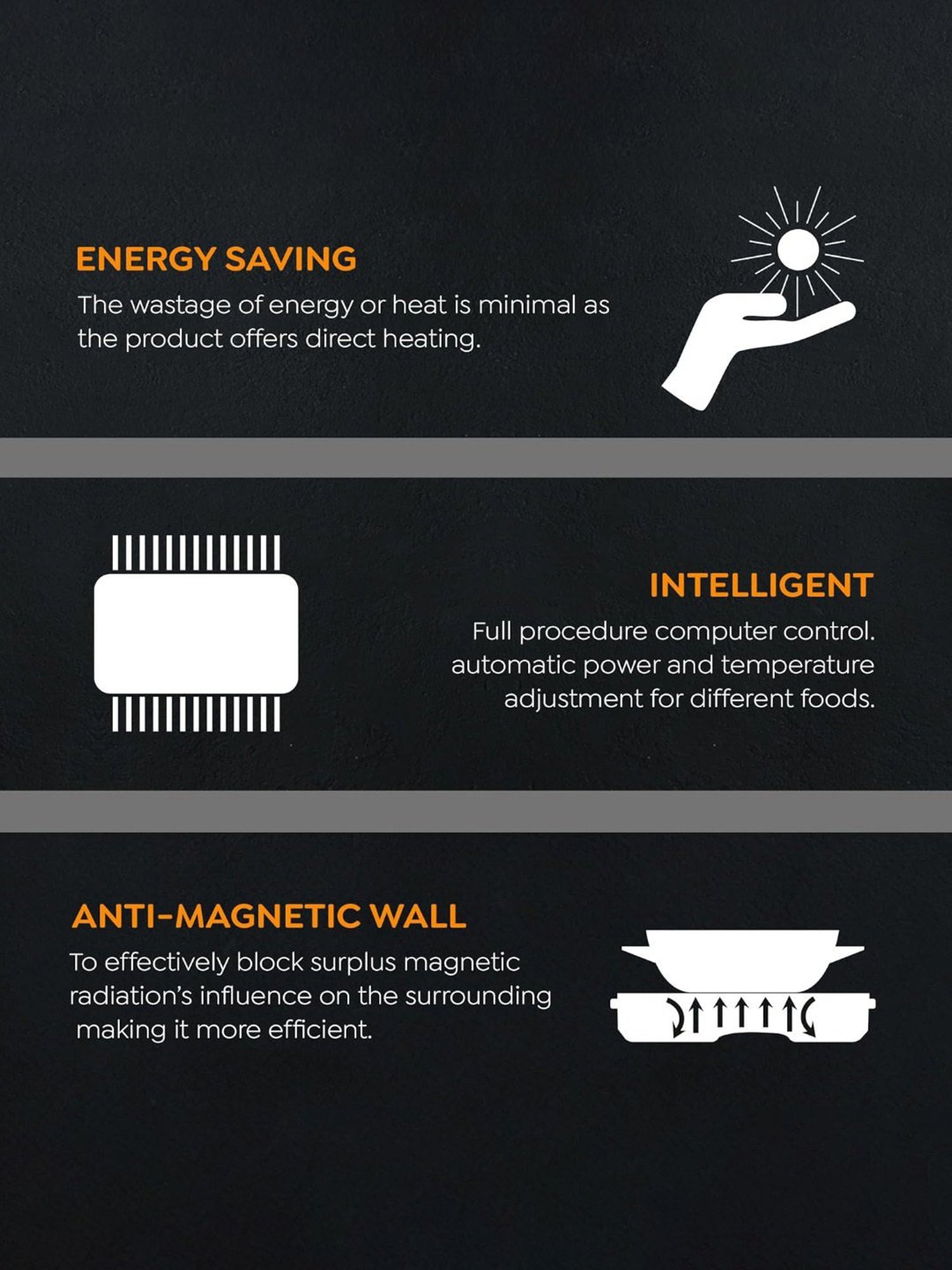 Prestige PIC 20 Neo Black Glass Induction Cooktop 1600W