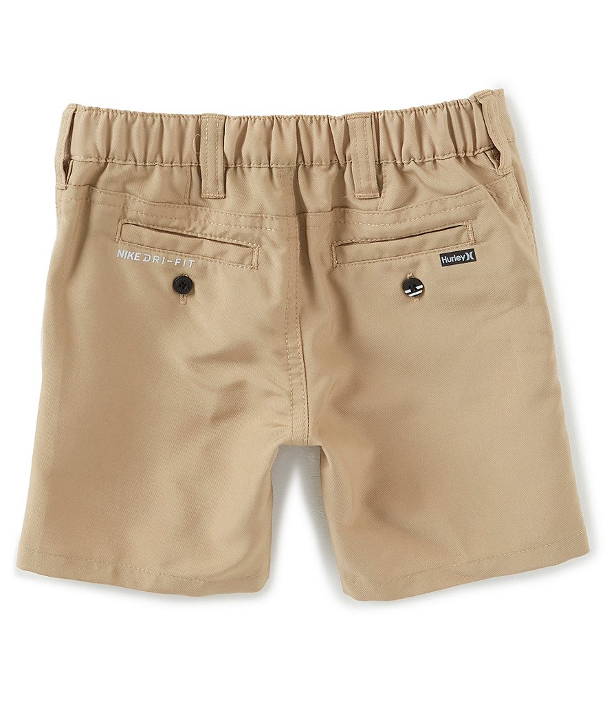 Edgehill Collection Baby Boys 3-24 Months Flat Front Linen Shorts