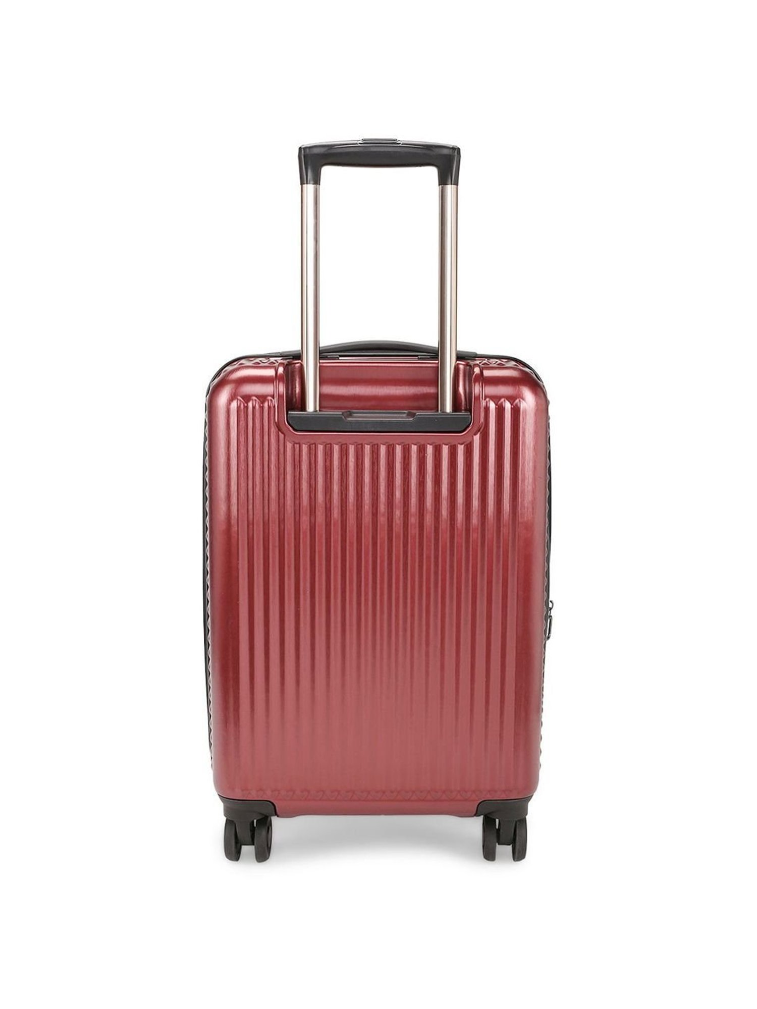 Perquisite Y2K Luxe Range Wine Red Hard 20" Cabin Luggage