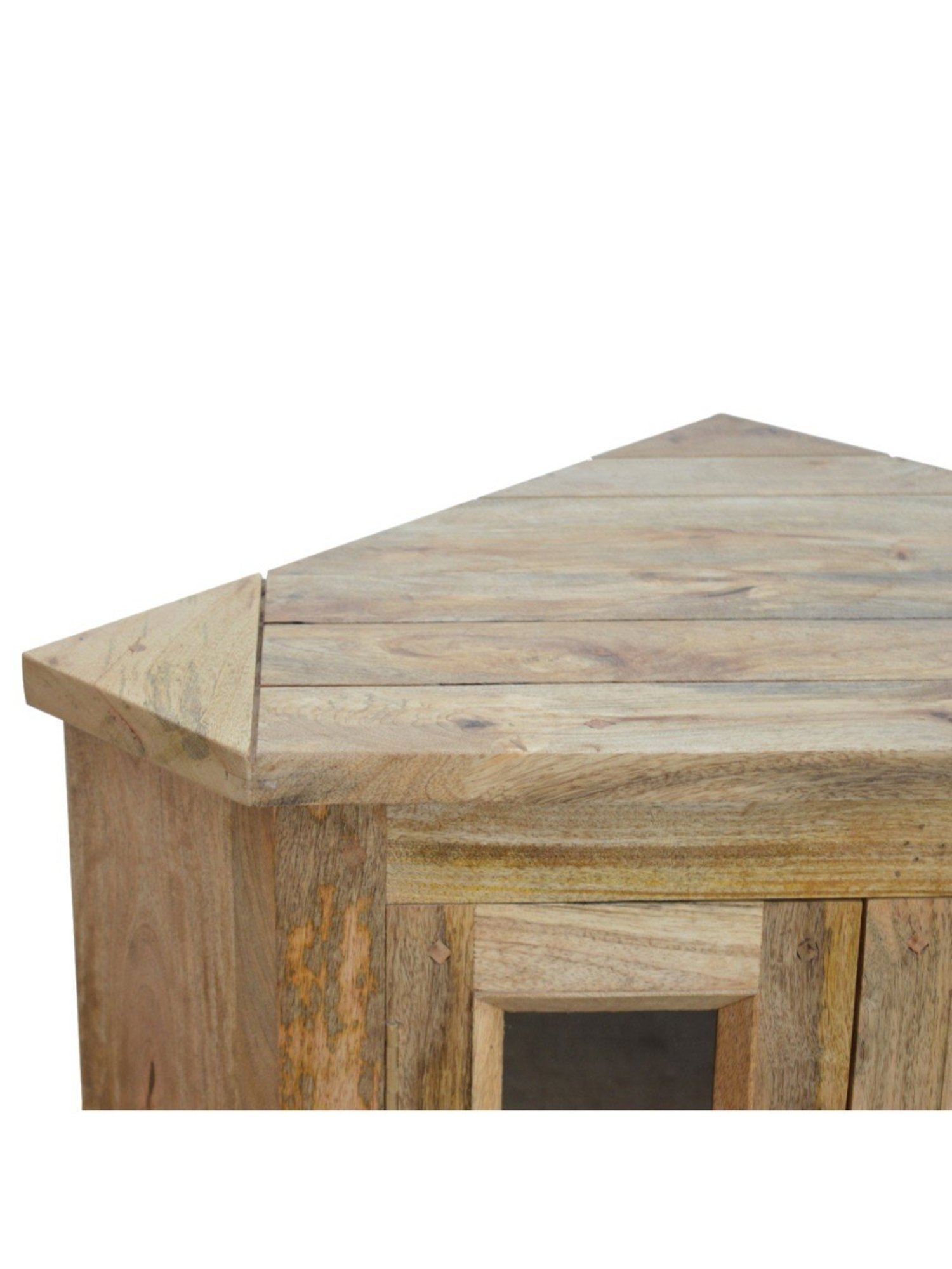 Delite Kom Flex Flowery Wenge & Acacia Dark Engineered Wood TV Entertainment Unit