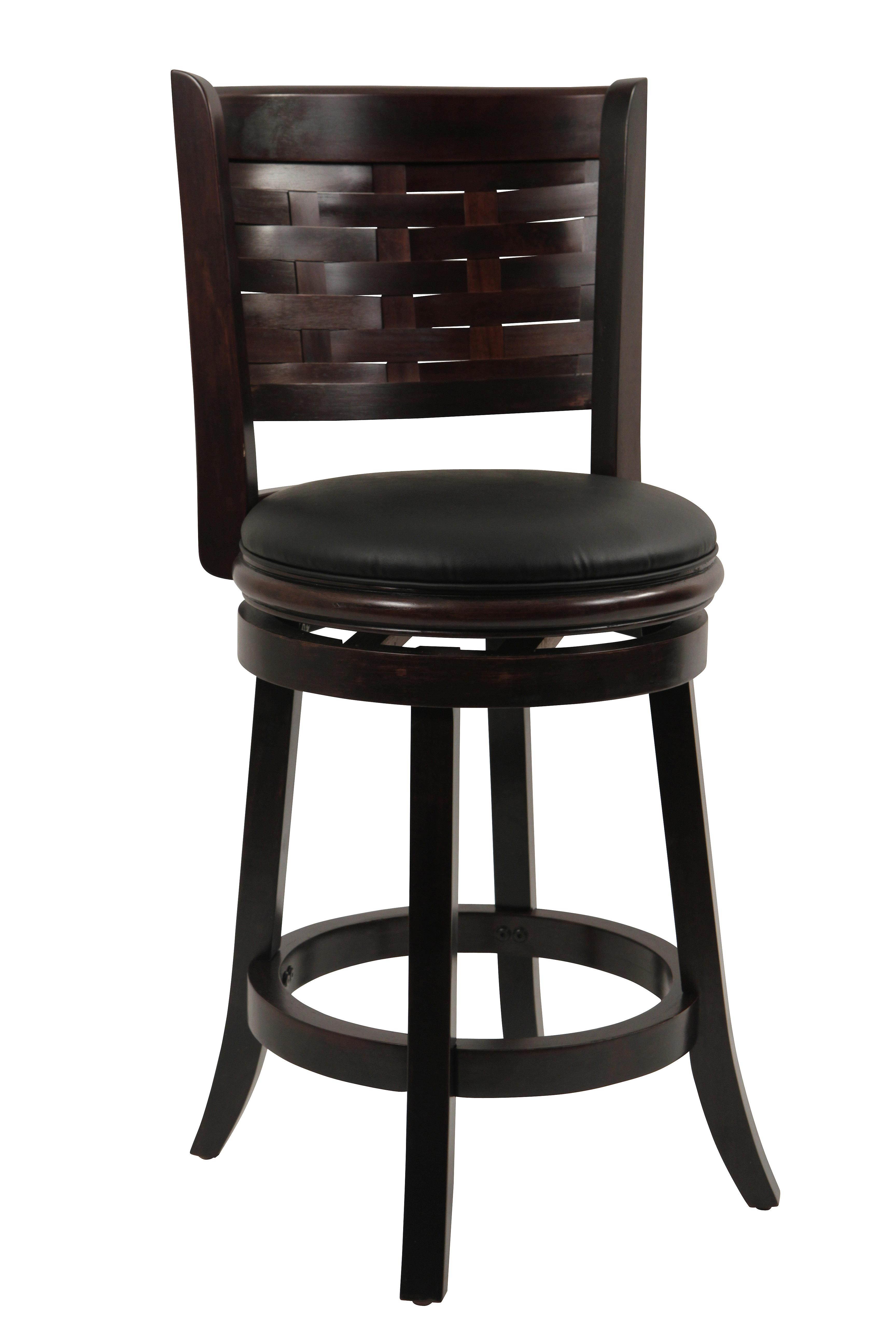 Boraam 48024 Sumatra 24 Inch Counter Stool - Cappuccino Finish