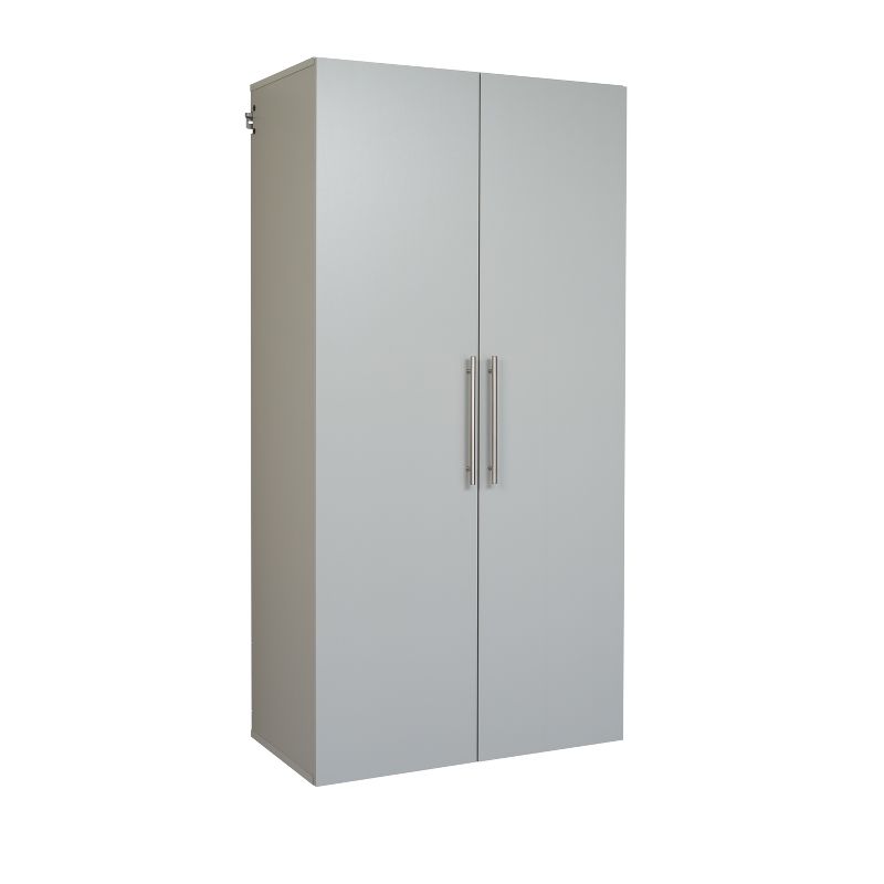 Hangups 36" Large Storage Cabinet Light Gray - Prepac