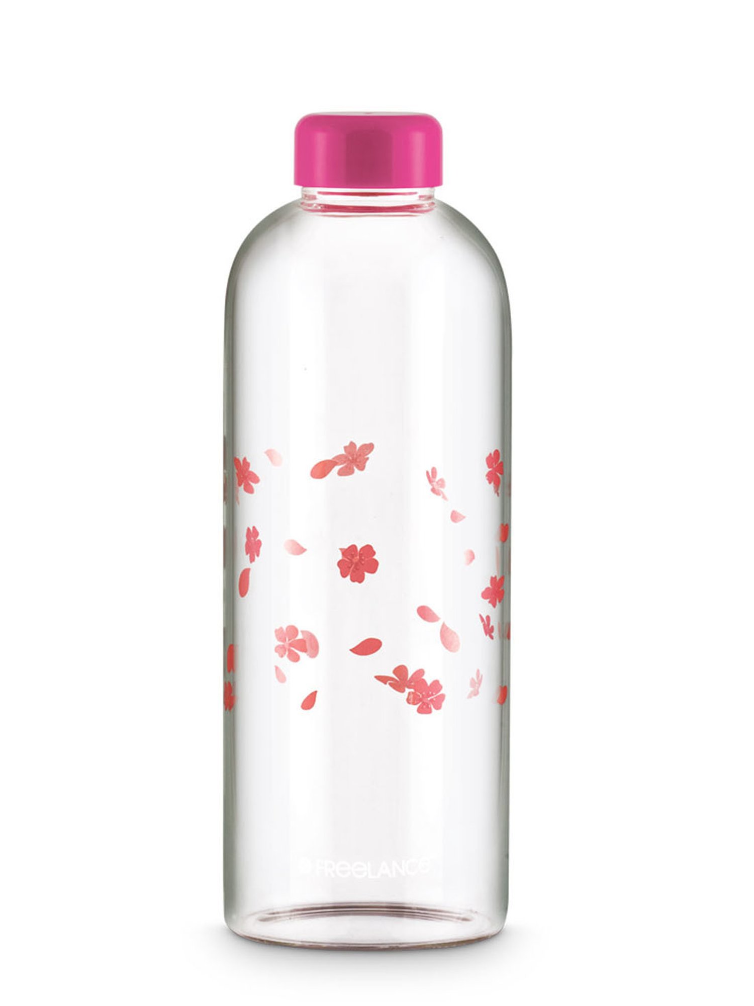 Freelance Pink Glass 1000 ml Jars and Container