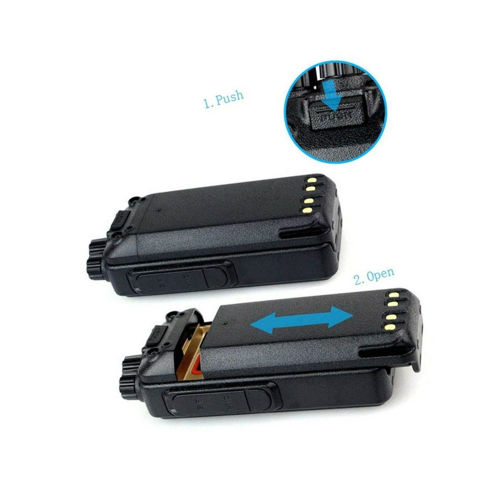 Retevis RT1 Walkie Talkies Long Range for Adults High Power VHF MURS Two-Way ...