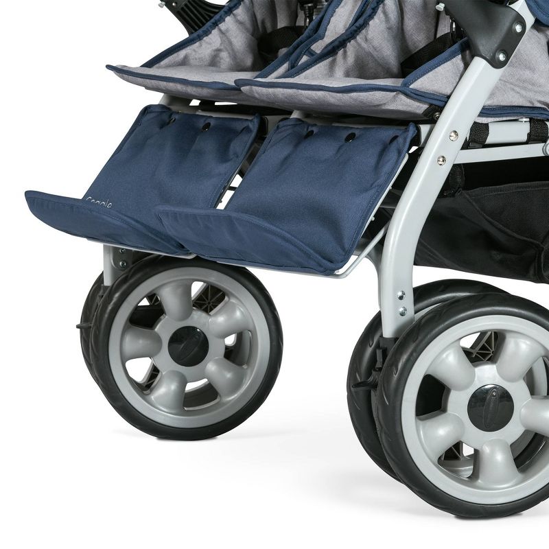 Foundations Gaggle Jamboree 6-Seat Stroller - Navy/Gray