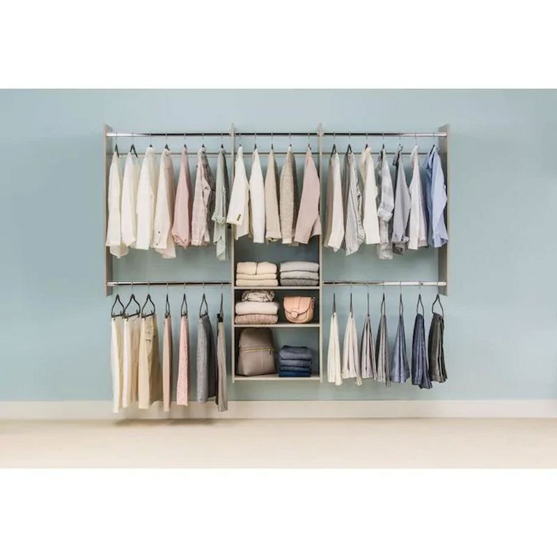 Home Basics Storage Closet with Shelving