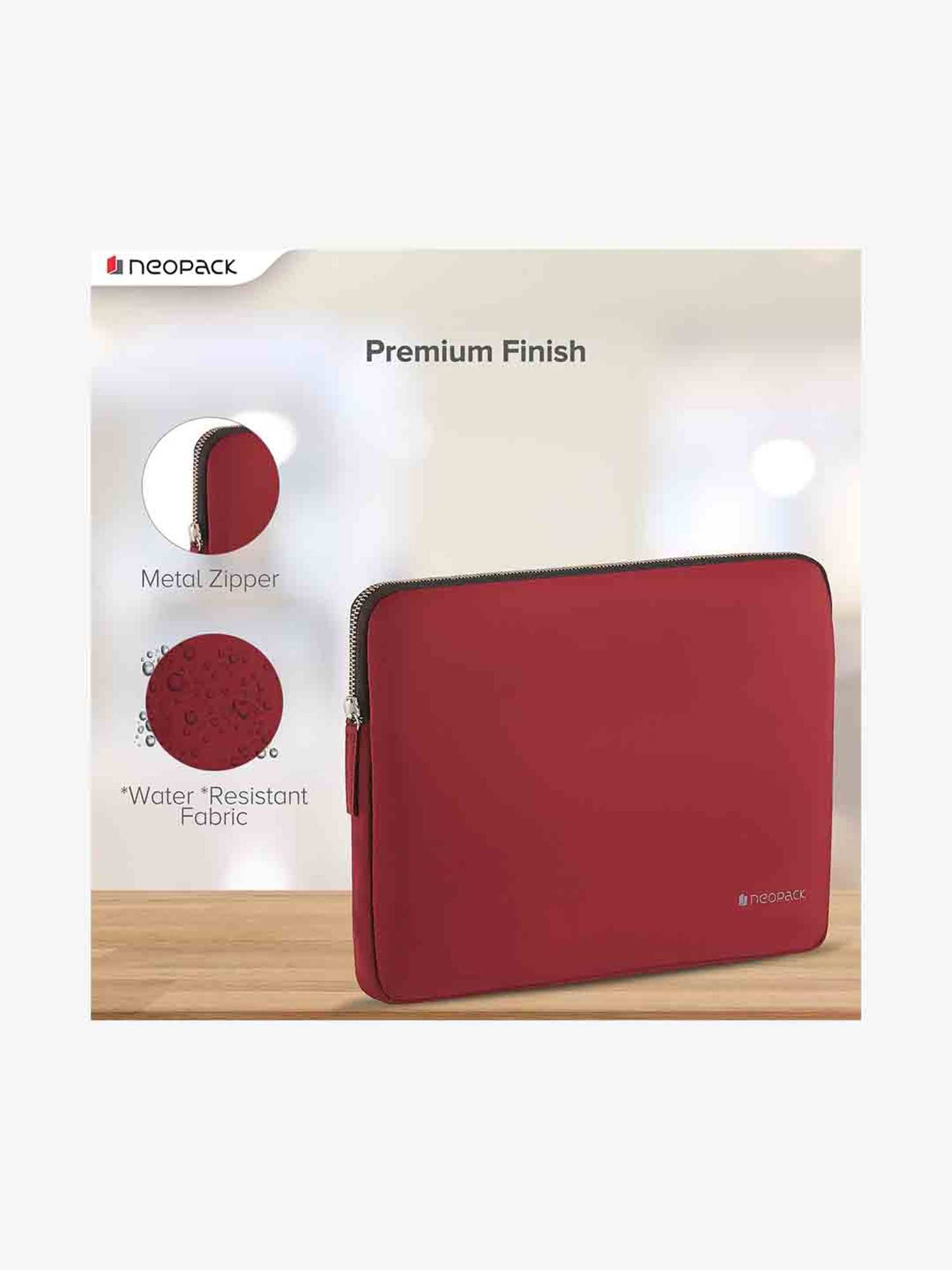 Neopack Stanley Sleeve for all 15 Inch Laptops & 16 Inch Macbooks (Scarlet Red)