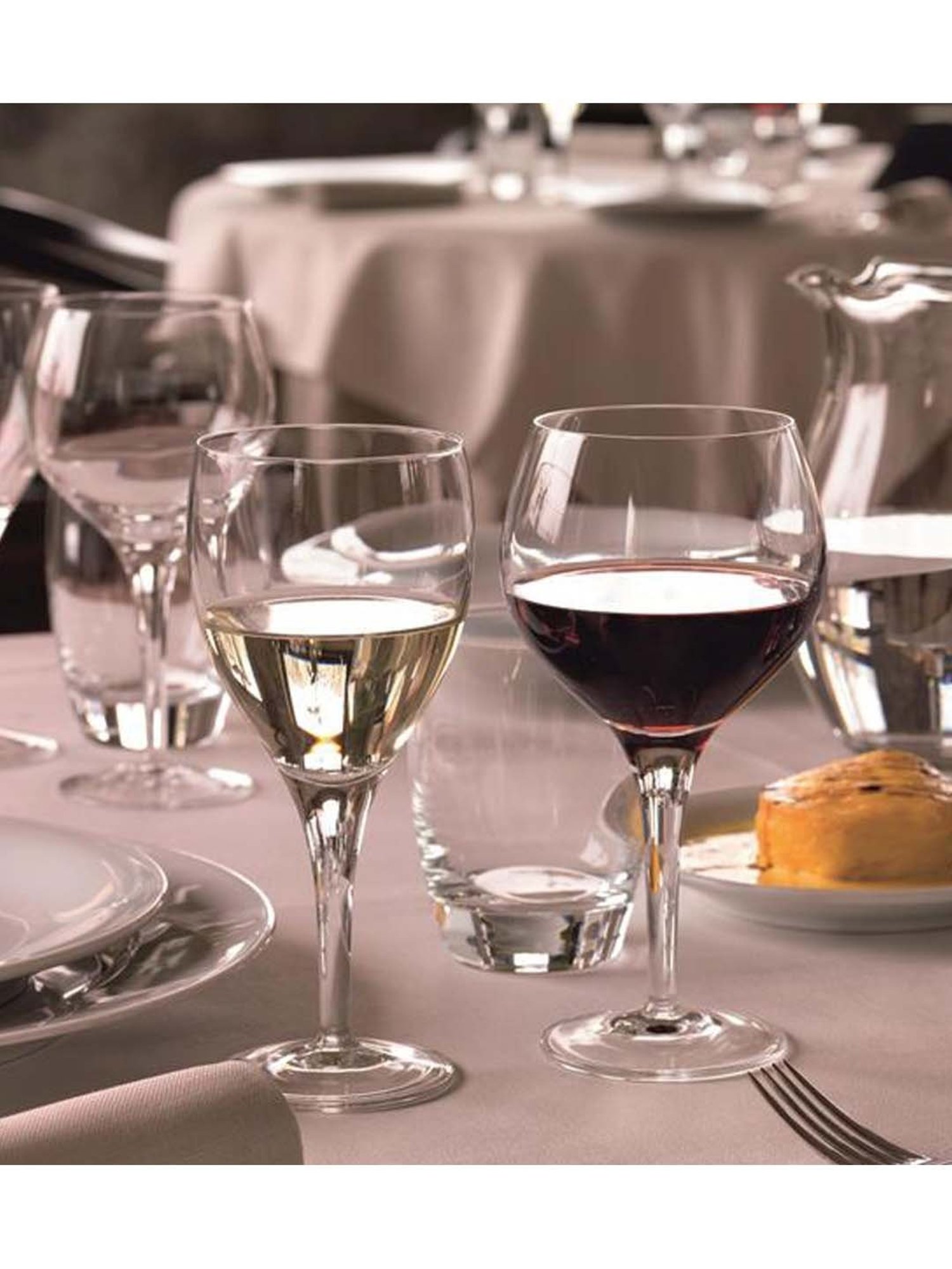 LUIGI BORMIOLI Michelangelo Masterpiece Transparent Drinking Glasses - Set of 6