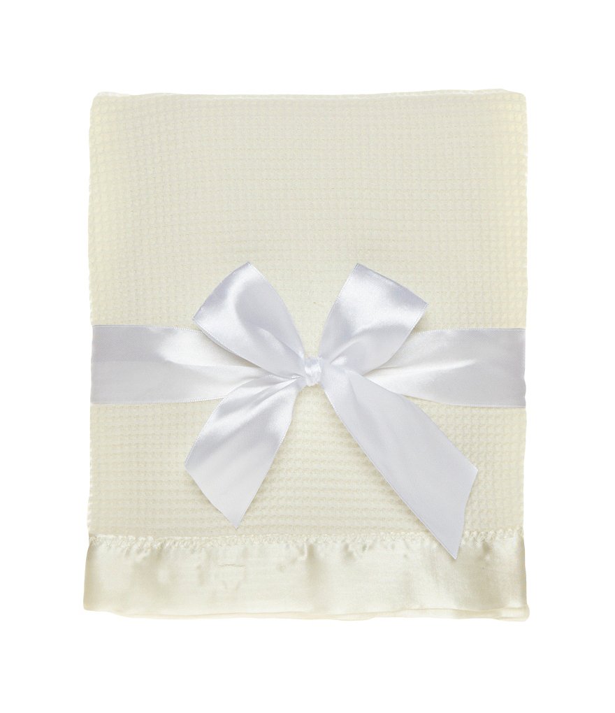 Starting Out Baby Satin-Trim Blanket