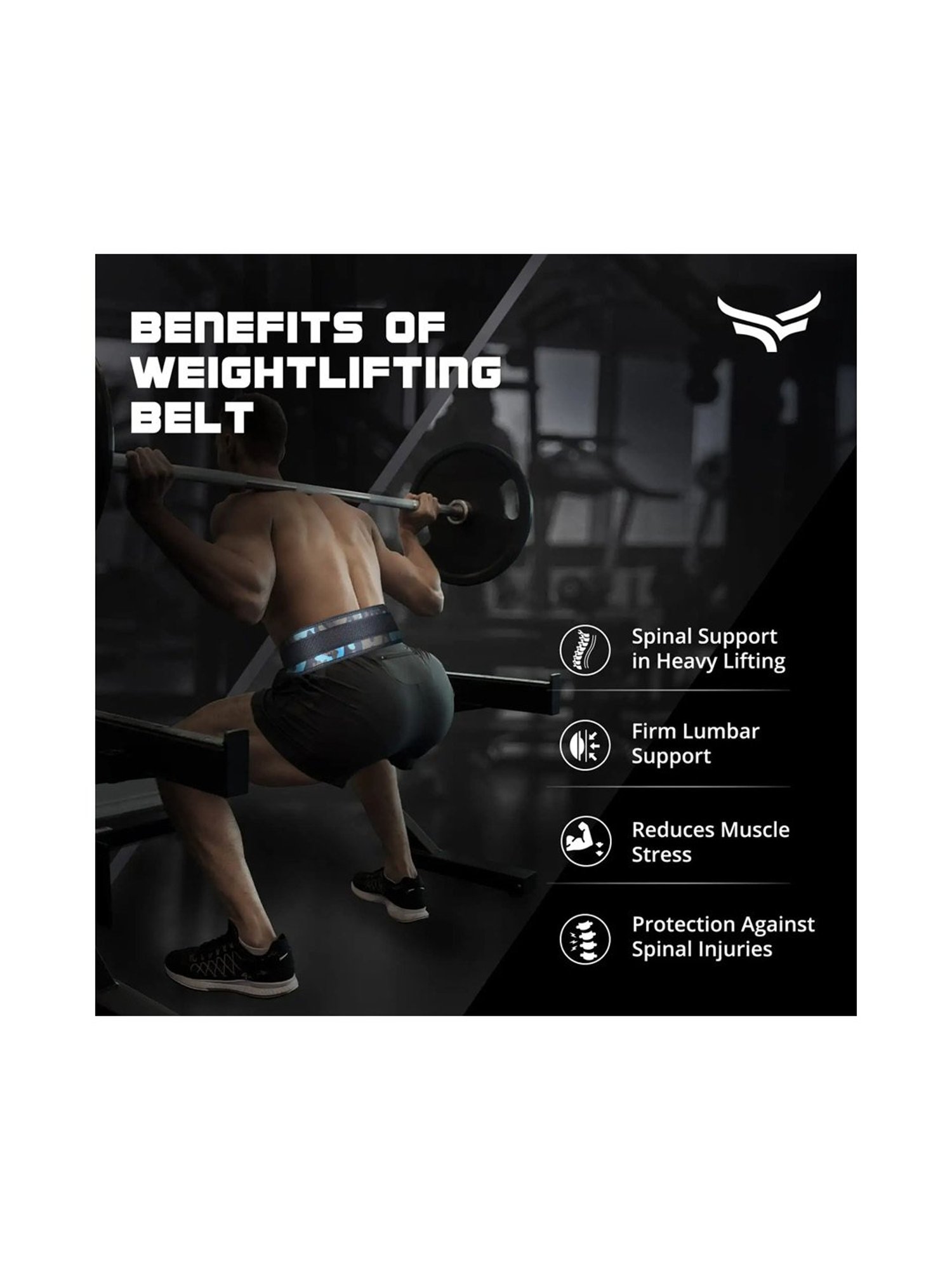 Xtrim 4 Inches Weight Lifting Belt (Grey) Size - Large