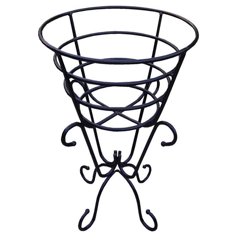 19" Oakland Plant Stand - Black