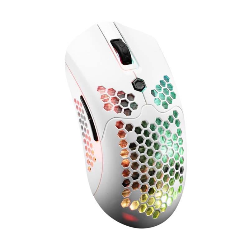 X2 12000DPI Wireless/Wired Dual Mode 7-Key Hollow RGB Laptop PC Gaming Mouse