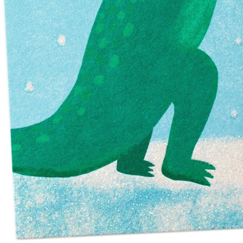 8ct Hallmark Studio Ink T Rex Santa Boxed Cards